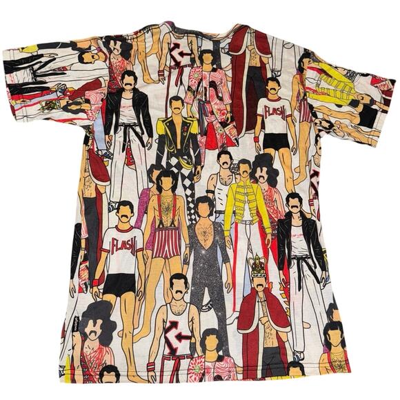 FREDDIE MERCURY All the Freddies Tee Size XXL / P2P 21.5” New without Tag - Picture 2 of 3